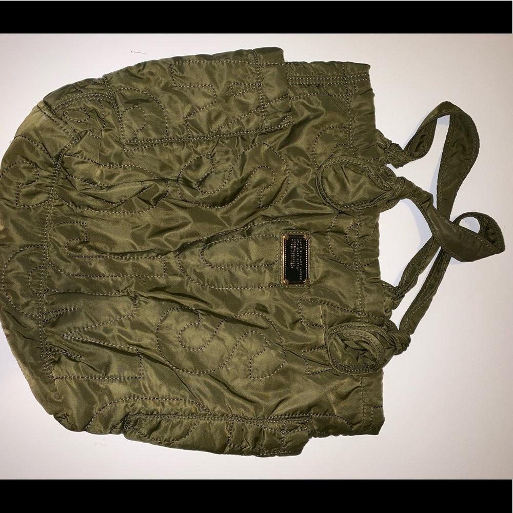Marc by Marc Jacobs- olive green tote bag